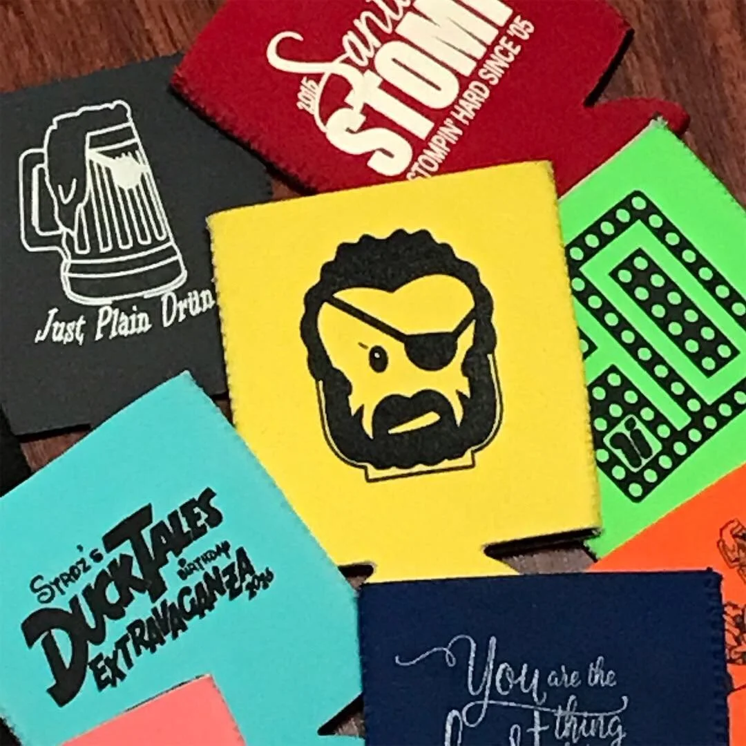 Neoprene Can Coolers by EAlexDesigns