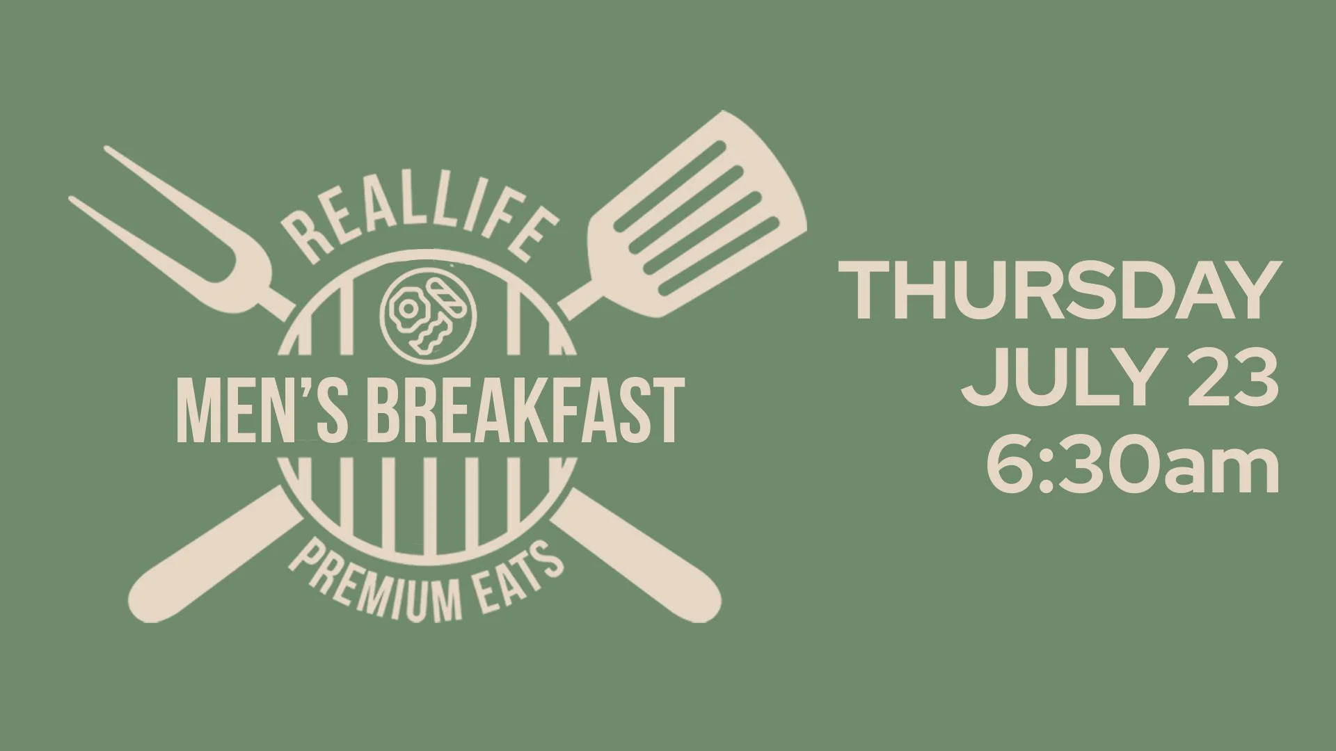 RealLife Men's Breakfast