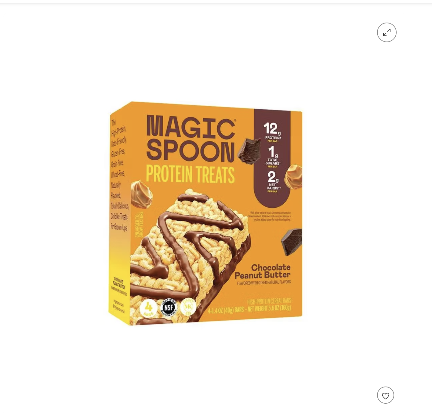 Magic Spoon Protein Treats - Chocolate Peanut Butter