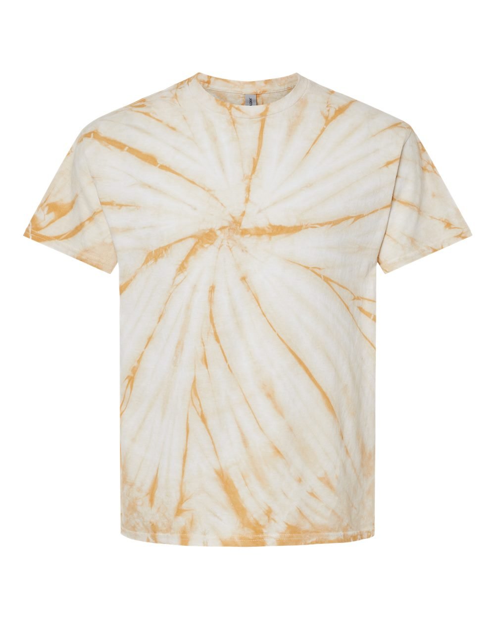 Gold and White Tie Dye Shirts - Nebula - Tie Dye Wholesaler