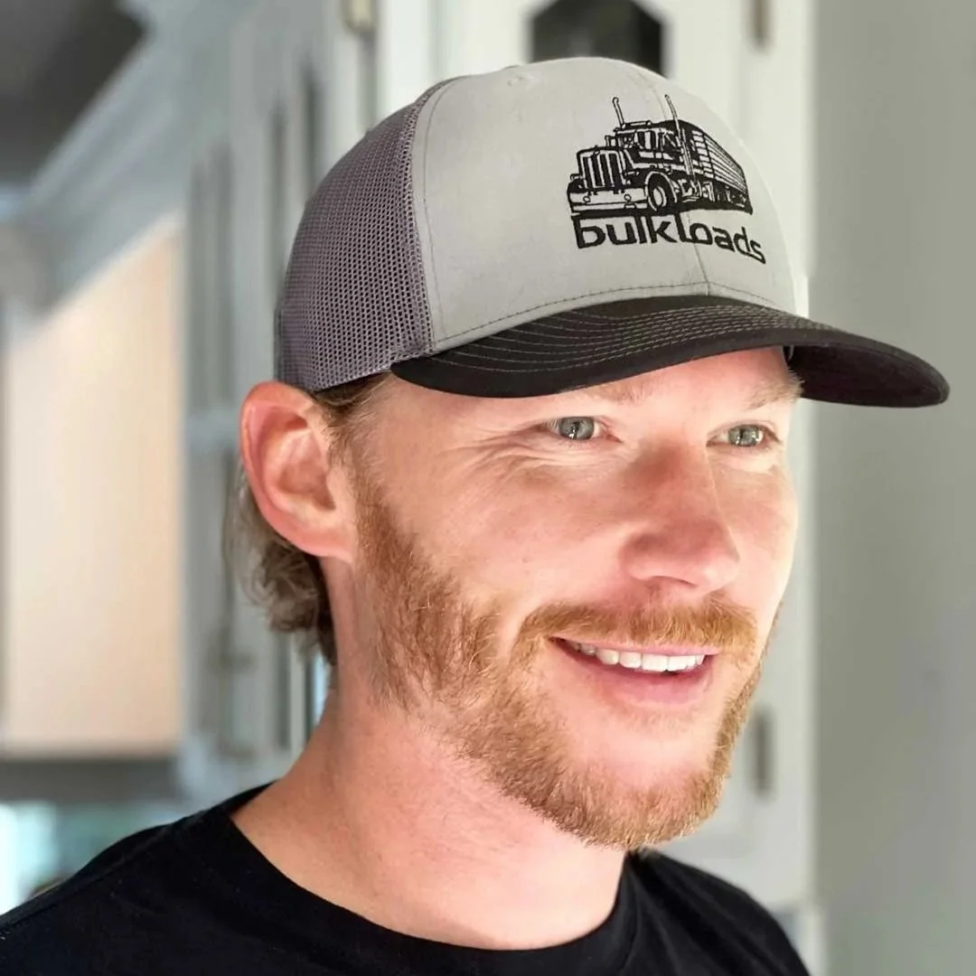 embroidered bulk loads trucker hat