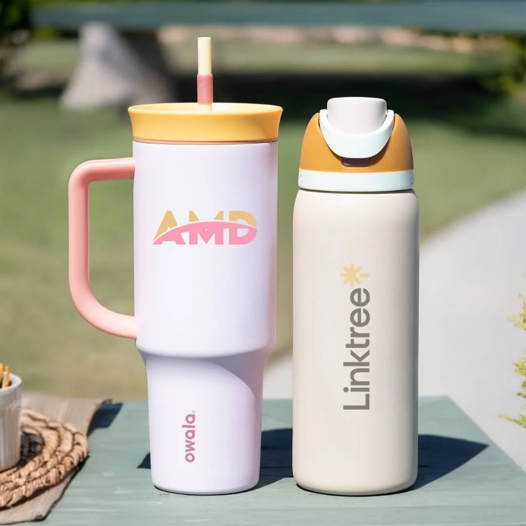 hydrojug and owala promotional items