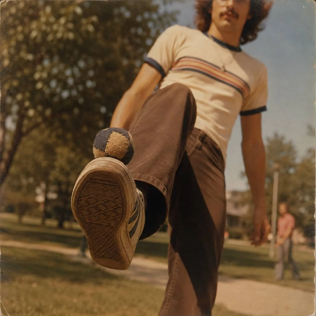 hacky sack from the 1970s