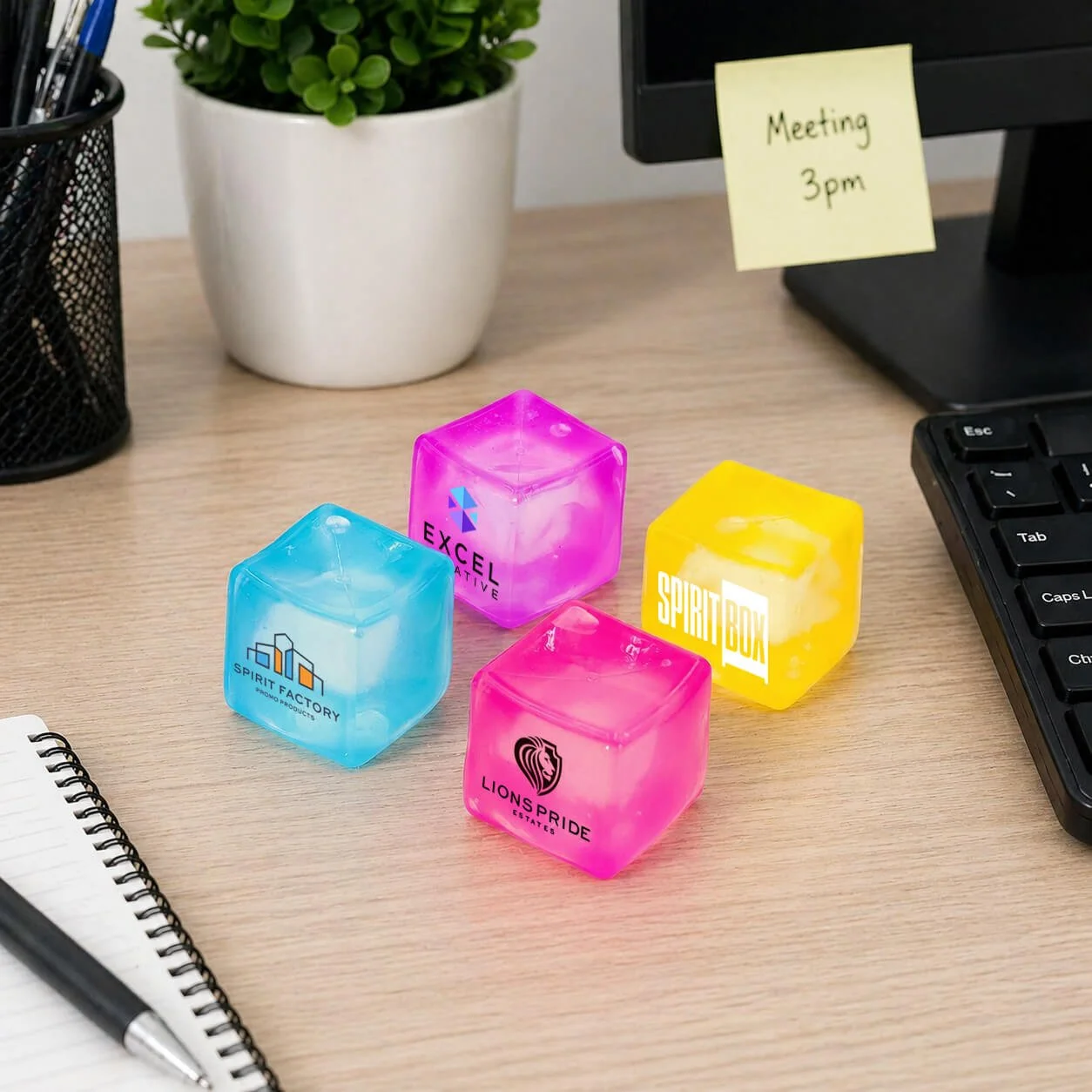 Custom Squishy Cubes | Branded Stress Cube Giveaways — Spirit Factory ...