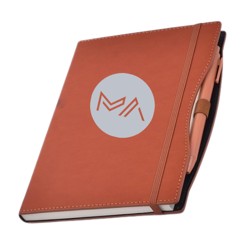 leather bound journal/notebook