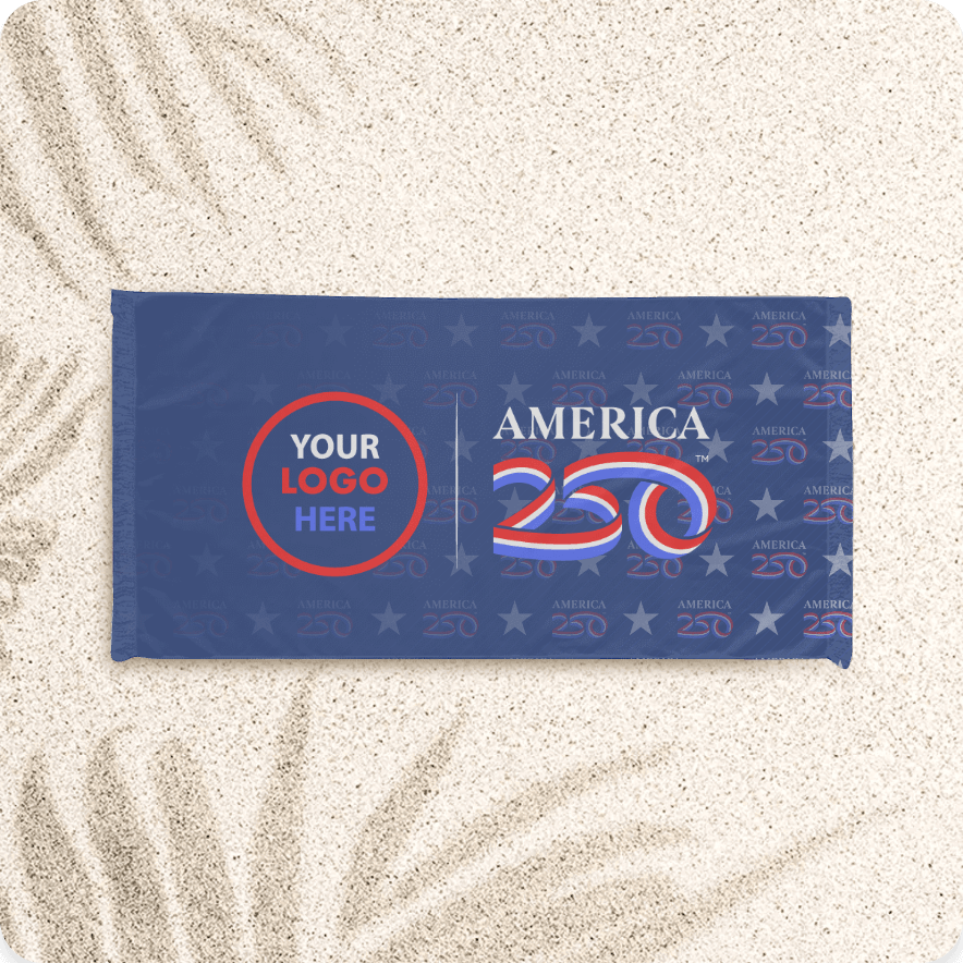 america 250 towel branded