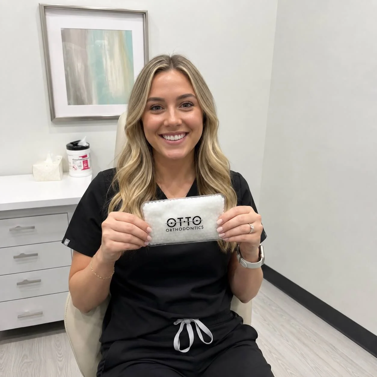 custom branded ice packs for dental and orthodontists