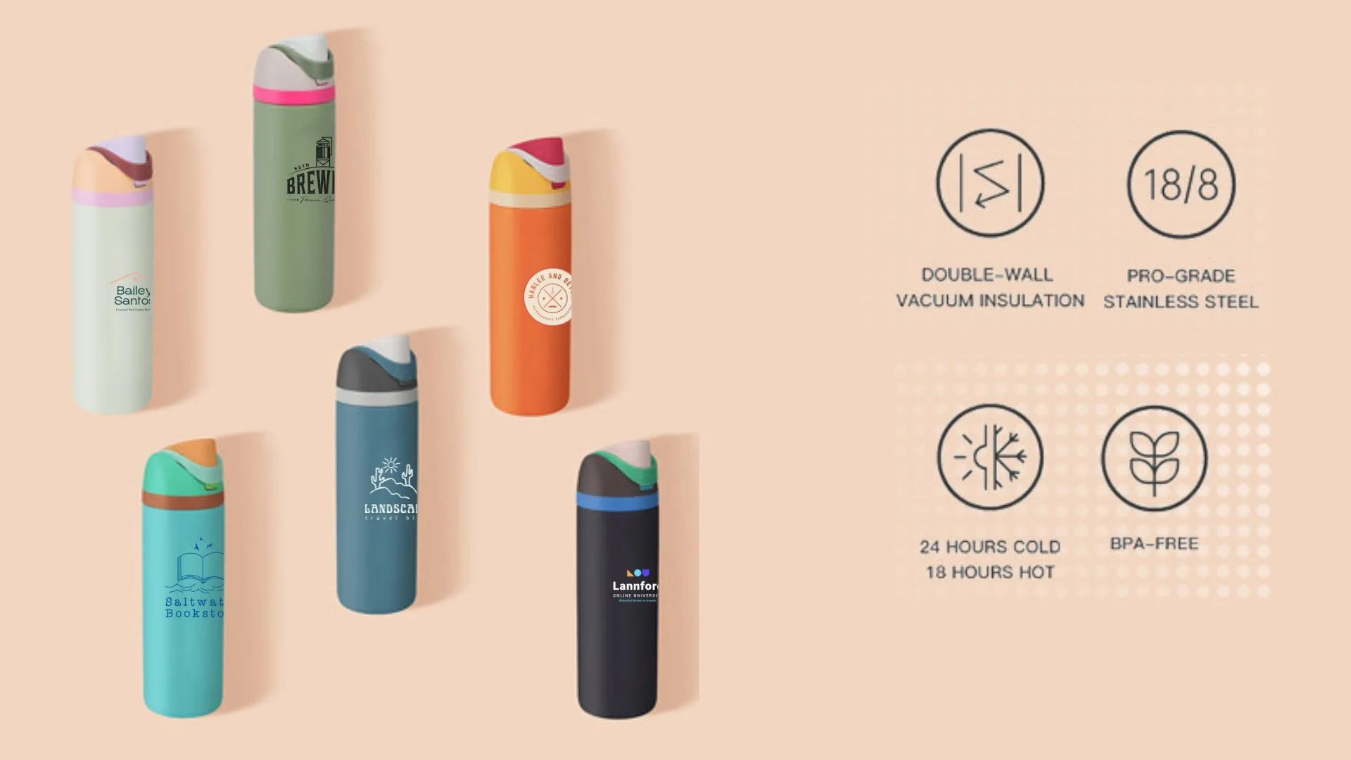 Owala Style Water Bottles — Spirit Factory Promotional Products