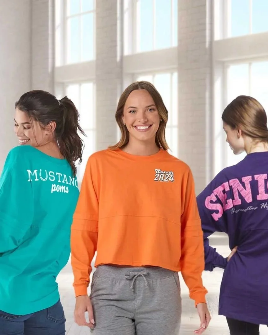 spirit pom pom jerseys