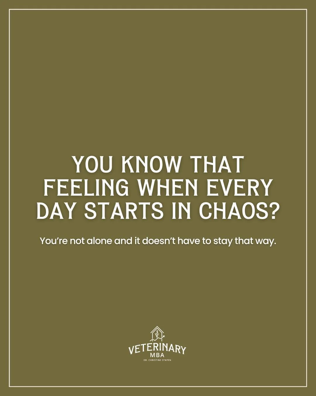 Most practice owners don&rsquo;t need another motivational quote, they need structure.
 The kind that turns chaos into calm and leadership into something sustainable.

That&rsquo;s what I&rsquo;ve spent the last 20 years building in my own clinics,
 