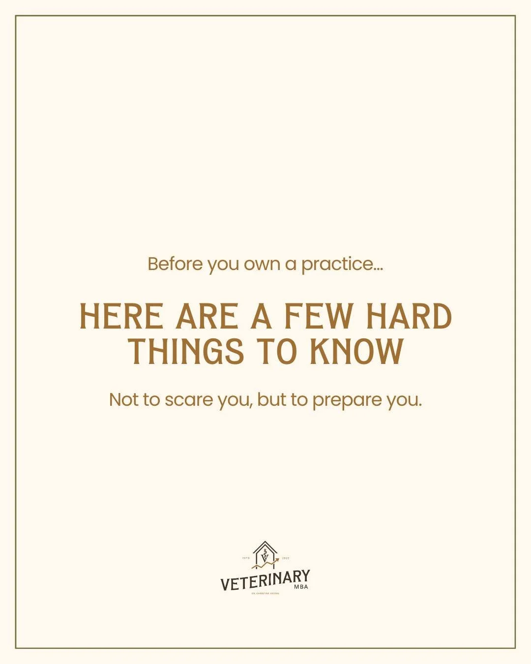 Practice ownership comes with hard moments and meaningful ones. Both matter.

What makes the difference is preparation. Understanding the business, the finances, and the leadership skills before you step into ownership changes everything.

If you are
