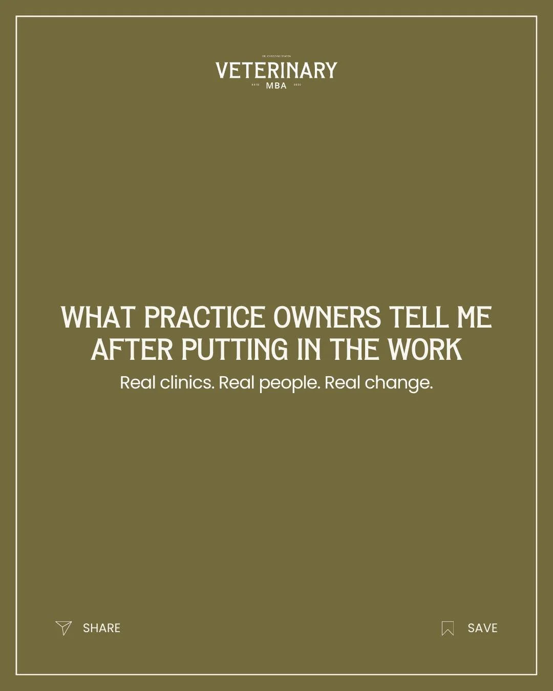I share these because they matter. Not because they are perfect stories, but because they come from real practice owners who decided to stop guessing and start building skills on purpose.

Every message like this reminds me why I teach. When owners u