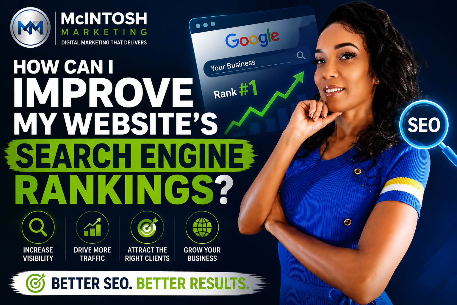 How can I improve my website’s search engine rankings?
