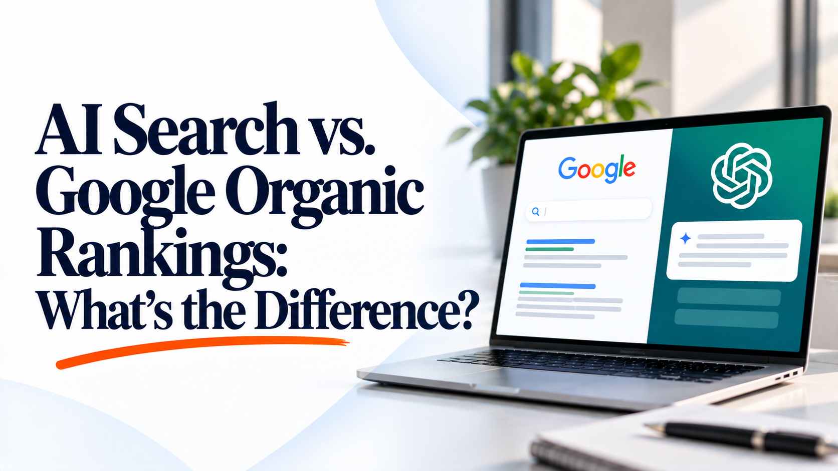 AI Search vs. Google Organic Rankings: What’s the Difference?
