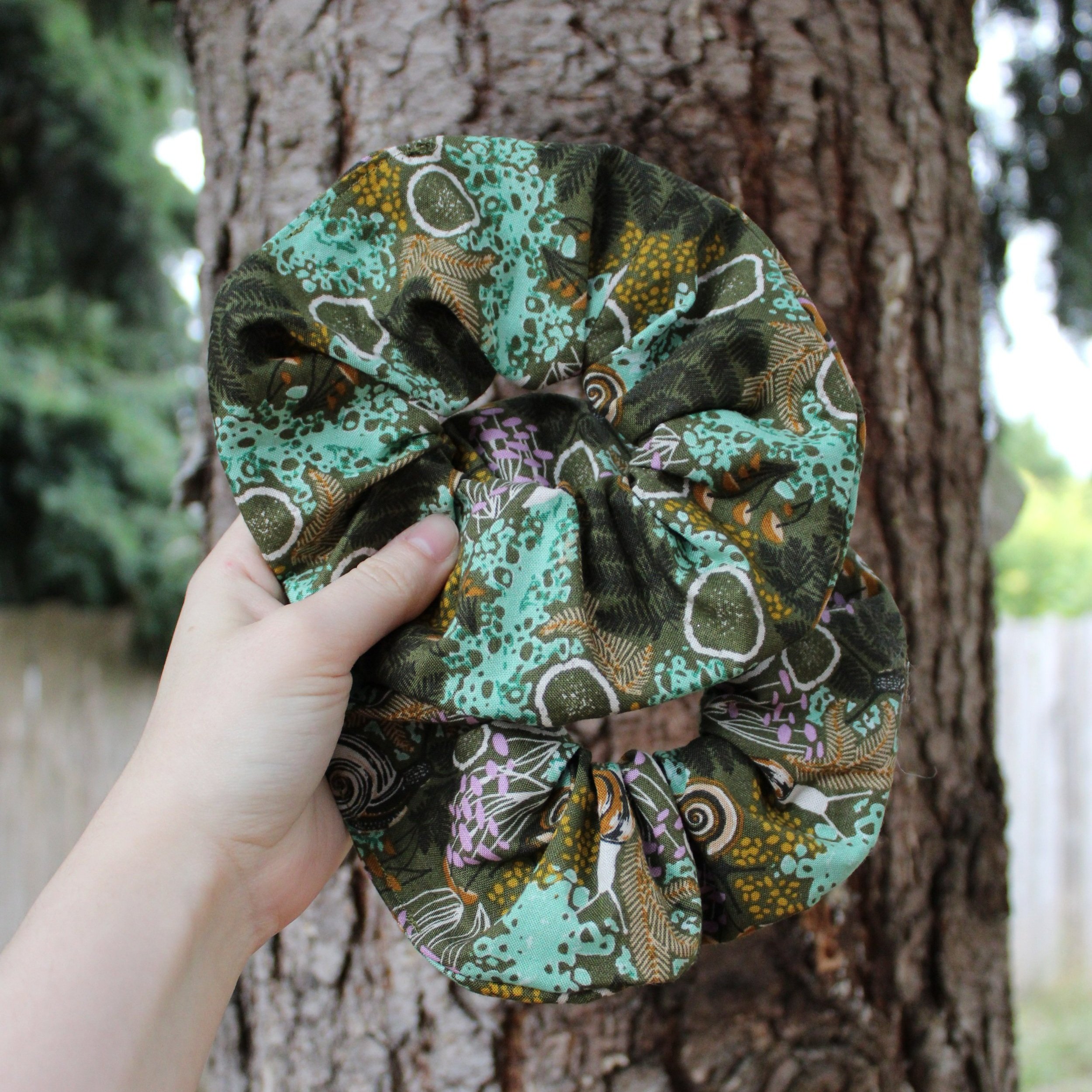 *Leaf Litter* Scrunchies