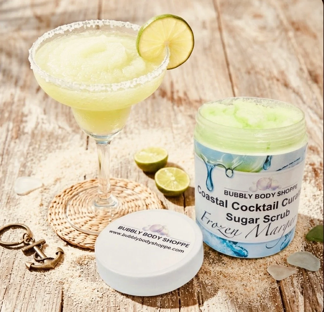 Coastal Cocktail Curations Sugar Scrub- Frozen Margarita