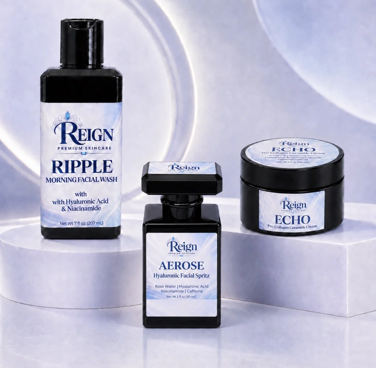 Reign Morning Skincare Routine Bundle