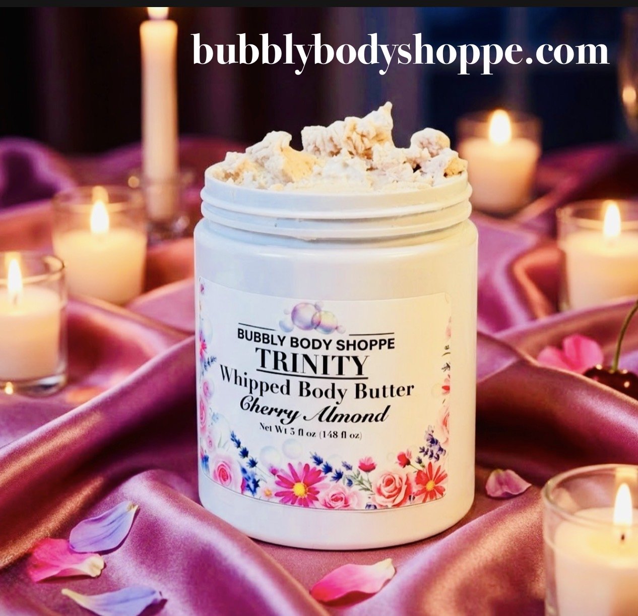 Trinity Whipped Body Butter Cherry Almond
