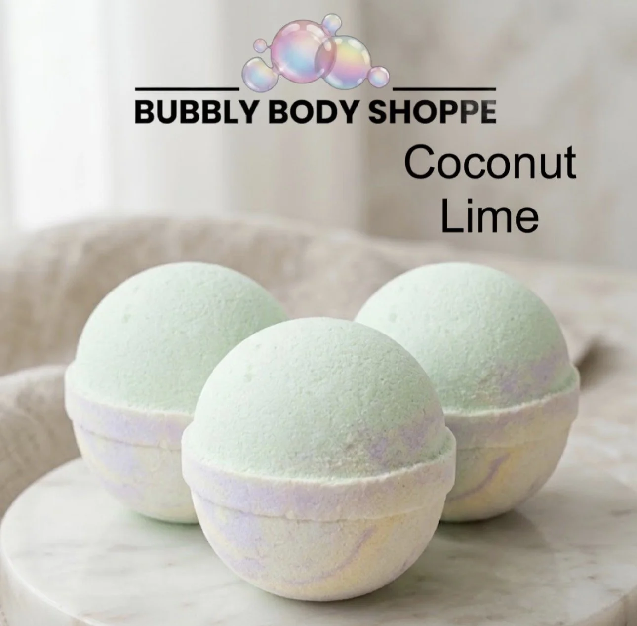 Coconut Lime Bath Bomb