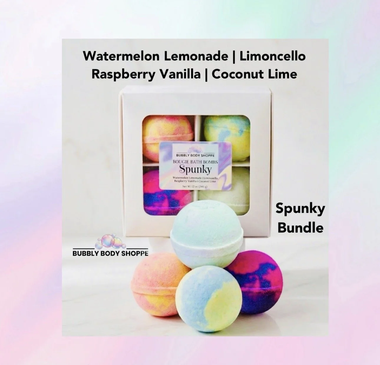 Spunky Bath Bomb Bundle (Set of 4)