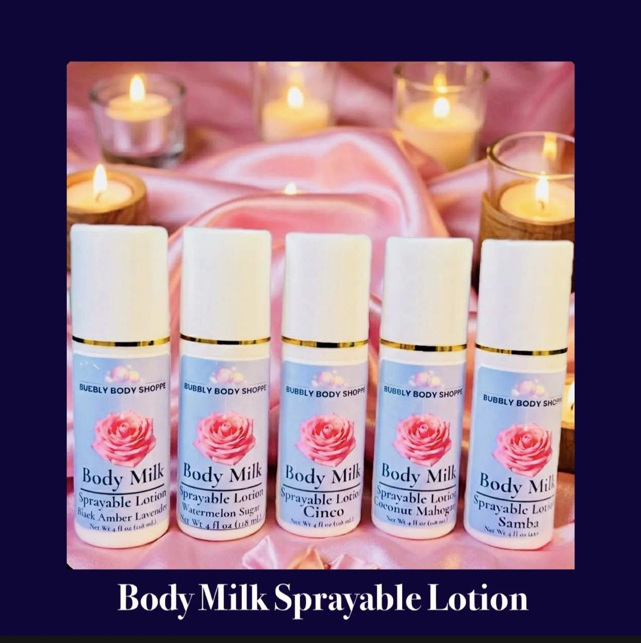 Body Milk Sprayable Lotion—