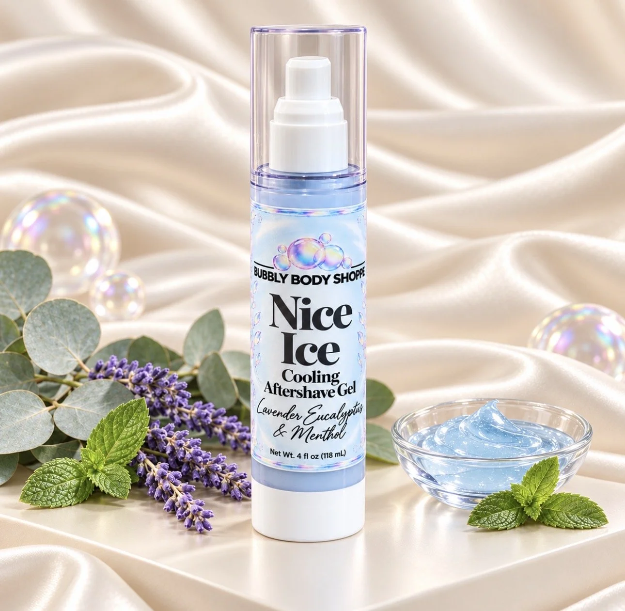 Nice Ice Cooling Aftershave Gel For Legs