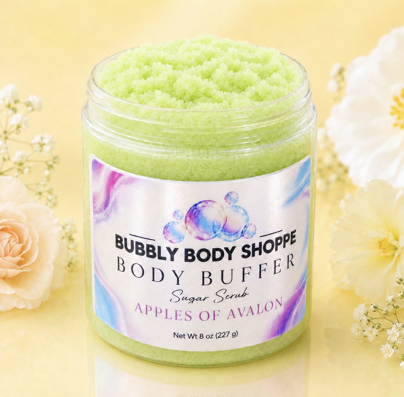 Body Buffer Sugar Scrub—Apples of Avalon