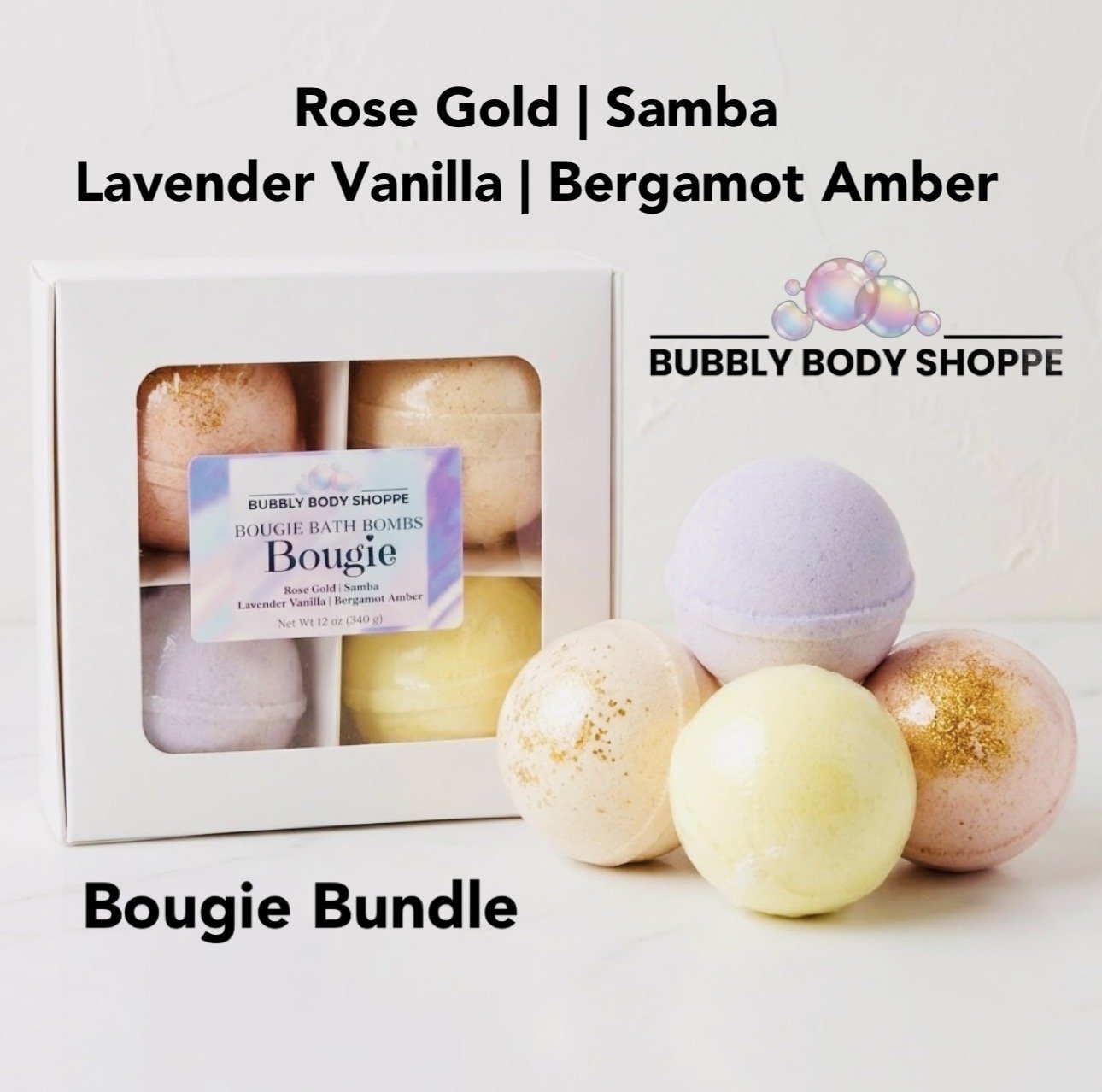 Bougie Bundle (Set of 4 Bath Bombs)