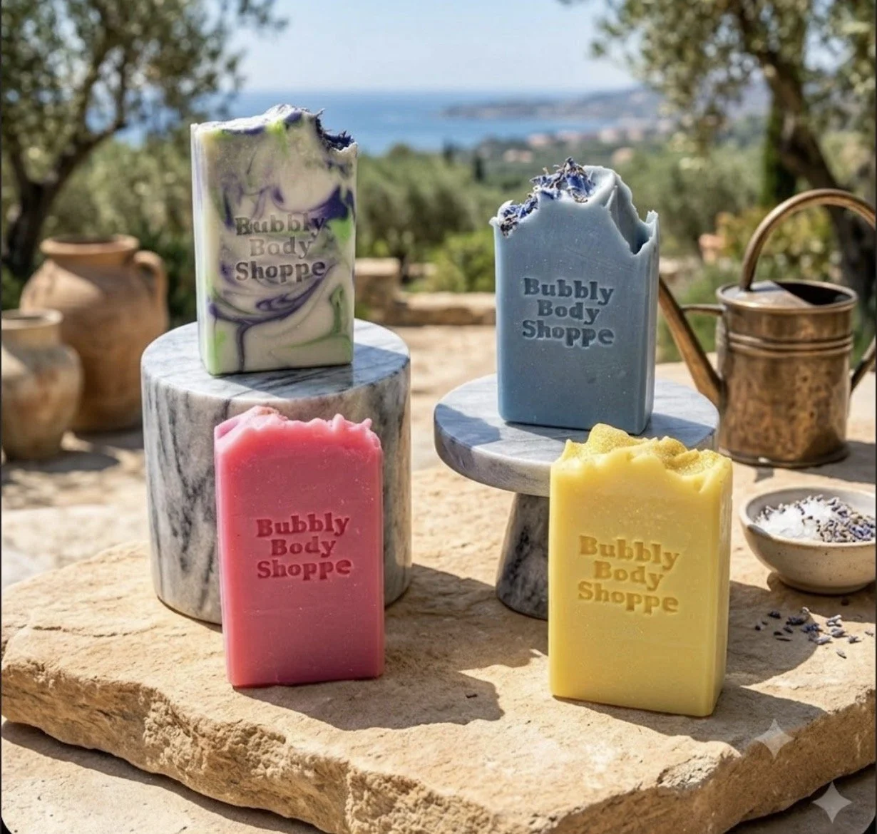 Mom’s Garden Artisan Soap Bundle (Set of 4)