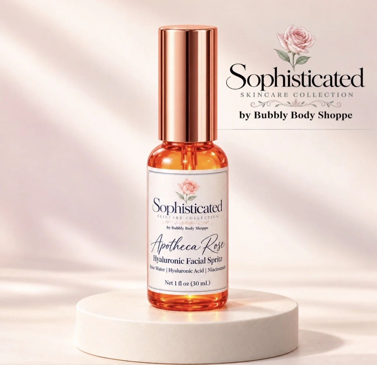 Apotheca Rose Hyaluronic Facial Serum