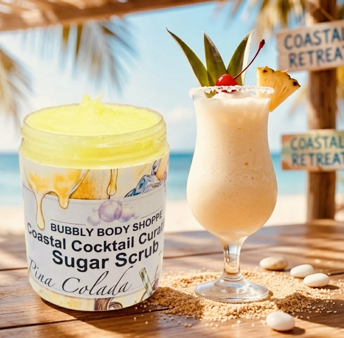 Coastal Cocktail Curations-Sugar Scrub-Pina Colada