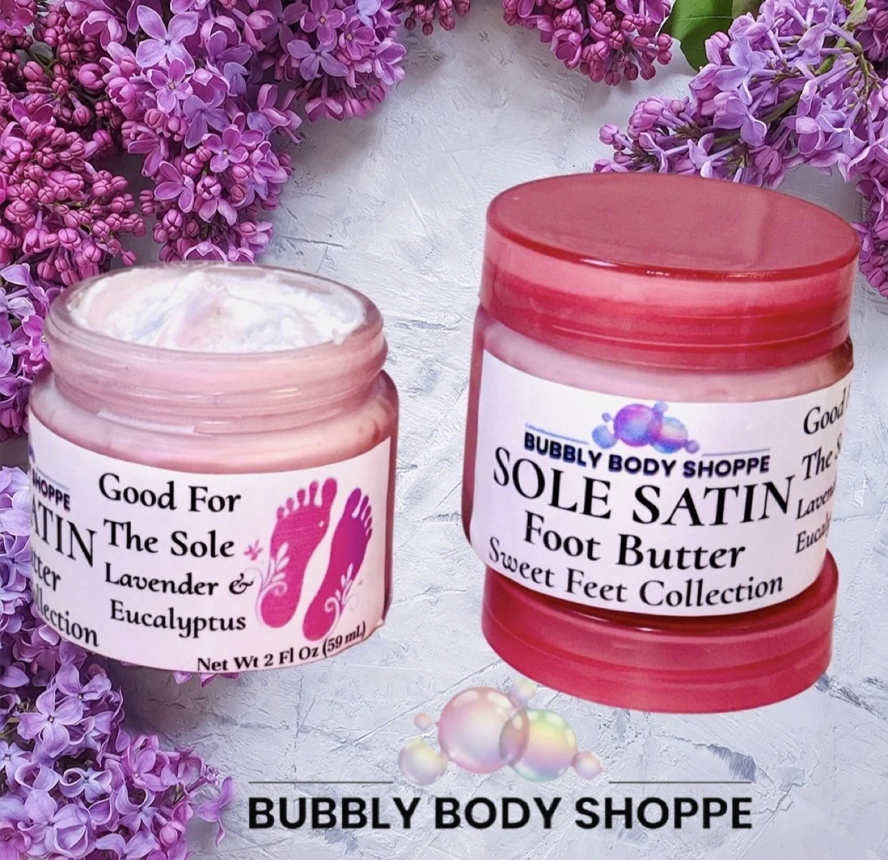 Sole Satin Foot Butter (Sweet Feet Collection