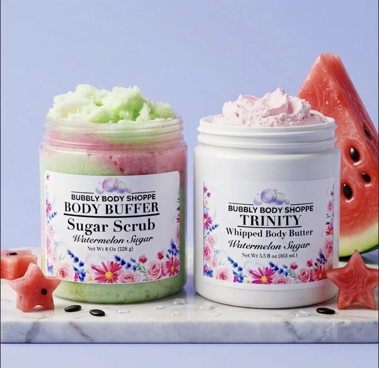 Power Couple Body Butter & Sugar Scrub Bundle  (3 Scent Options)