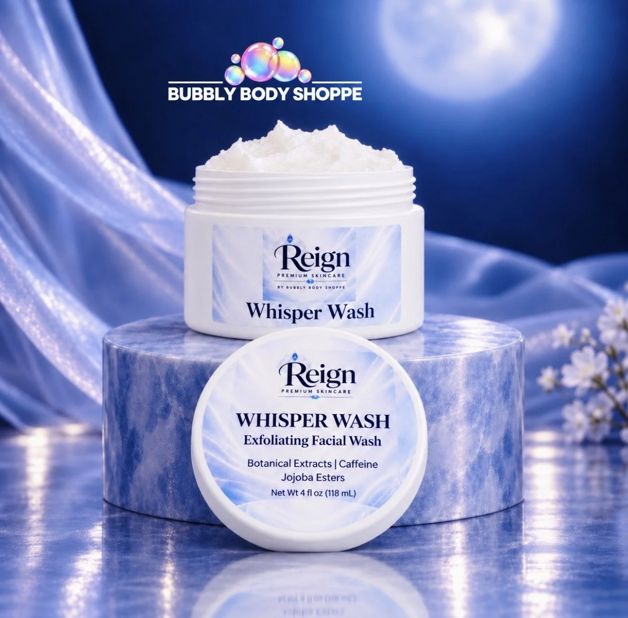 Whisper Wash Exfoliating Facial Wash