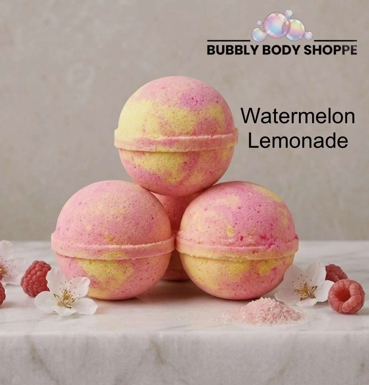 Watermelon Lemonade Bath Bomb