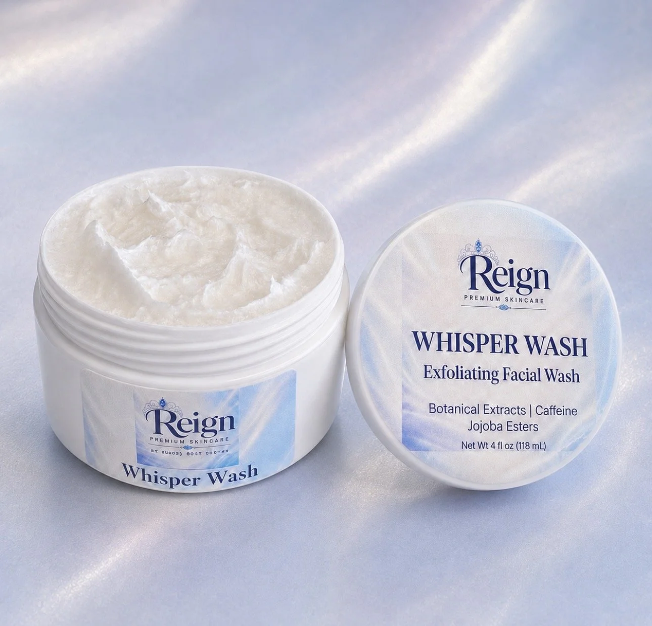 Whisper Wash Exfoliating Facial Wash