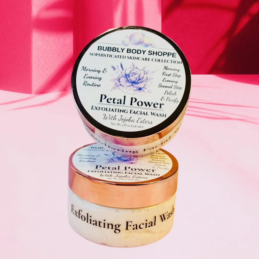 Petal Power Exfoliating Facial Wash