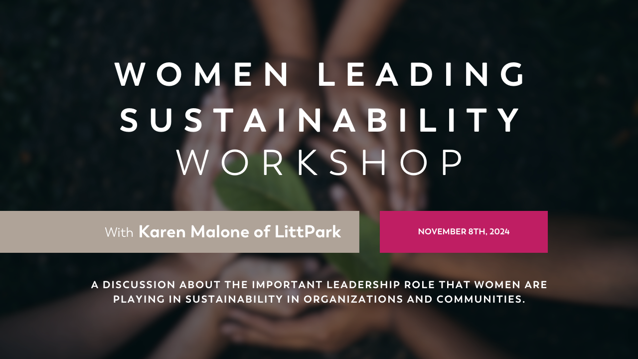 WLI Women Leading Sustainability 2024
