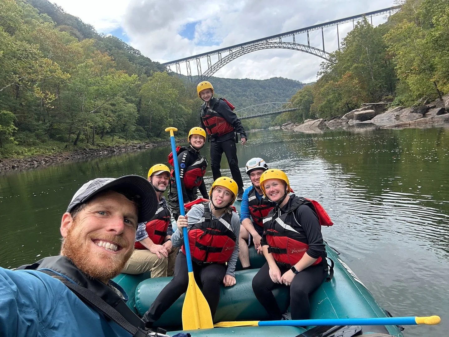 Smile if you love rafting with Alpine! 😁 

#alpineadventureswv #whitewaterrafting #alpineministries