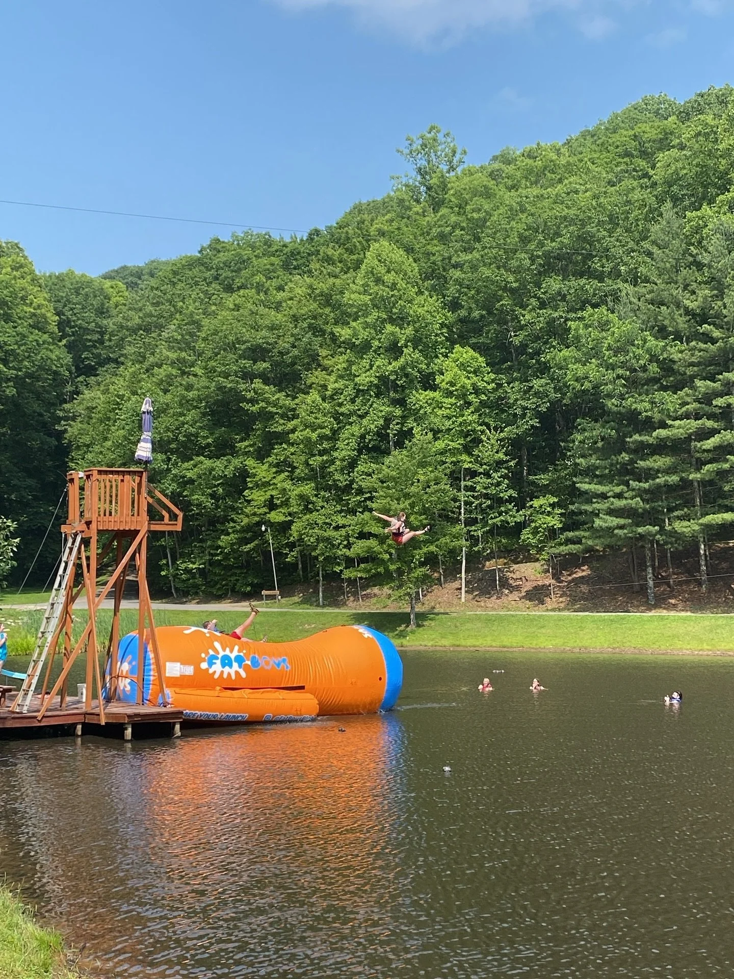 missing summer camp just a little 🏕️