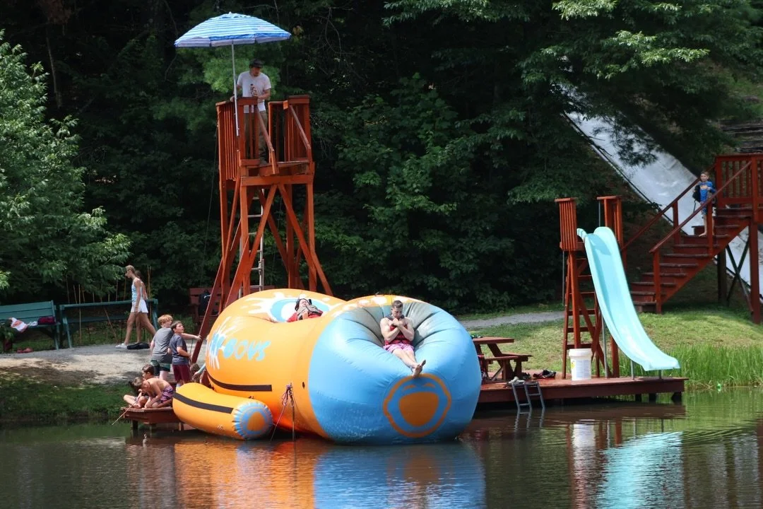 Hold your finger on the dots and scroll to the side to see a peak blobbing in action! 🤿 

Not long before summer is here! Register for summer camp today through the link in our bio. ☀️

#alpinebiblecamp #summerfun #alpineadventureswv