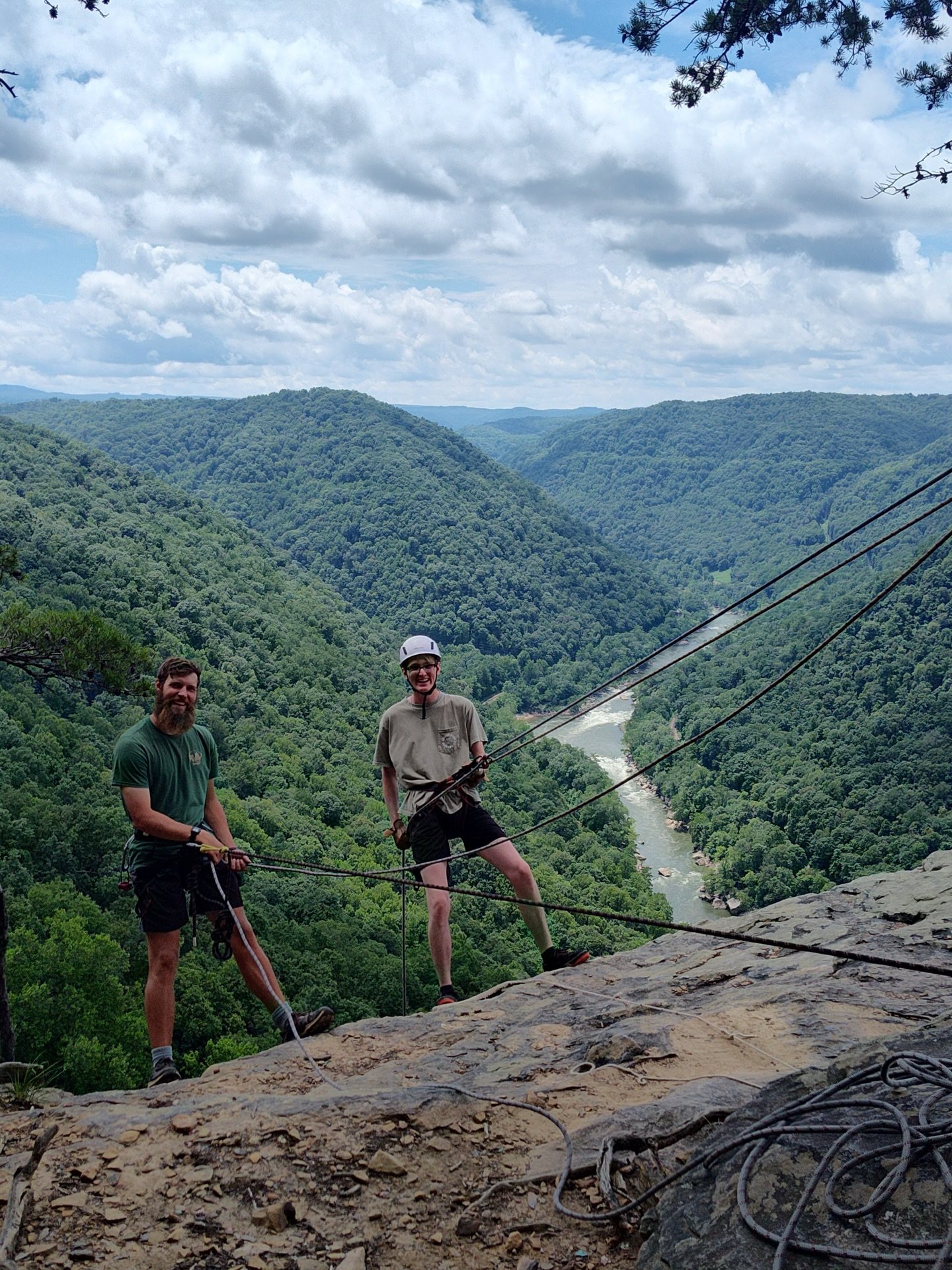 Ready to rappel? 🧗 An exciting summer is right around the corner! Have you booked your Alpine Adventure yet? 

#alpineadventureswv #rappel #alpineministries
