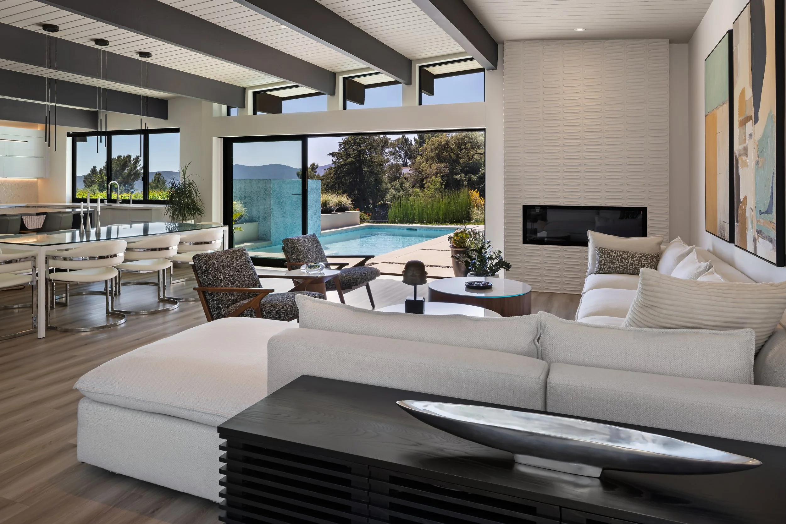 Open Living-Dining Space