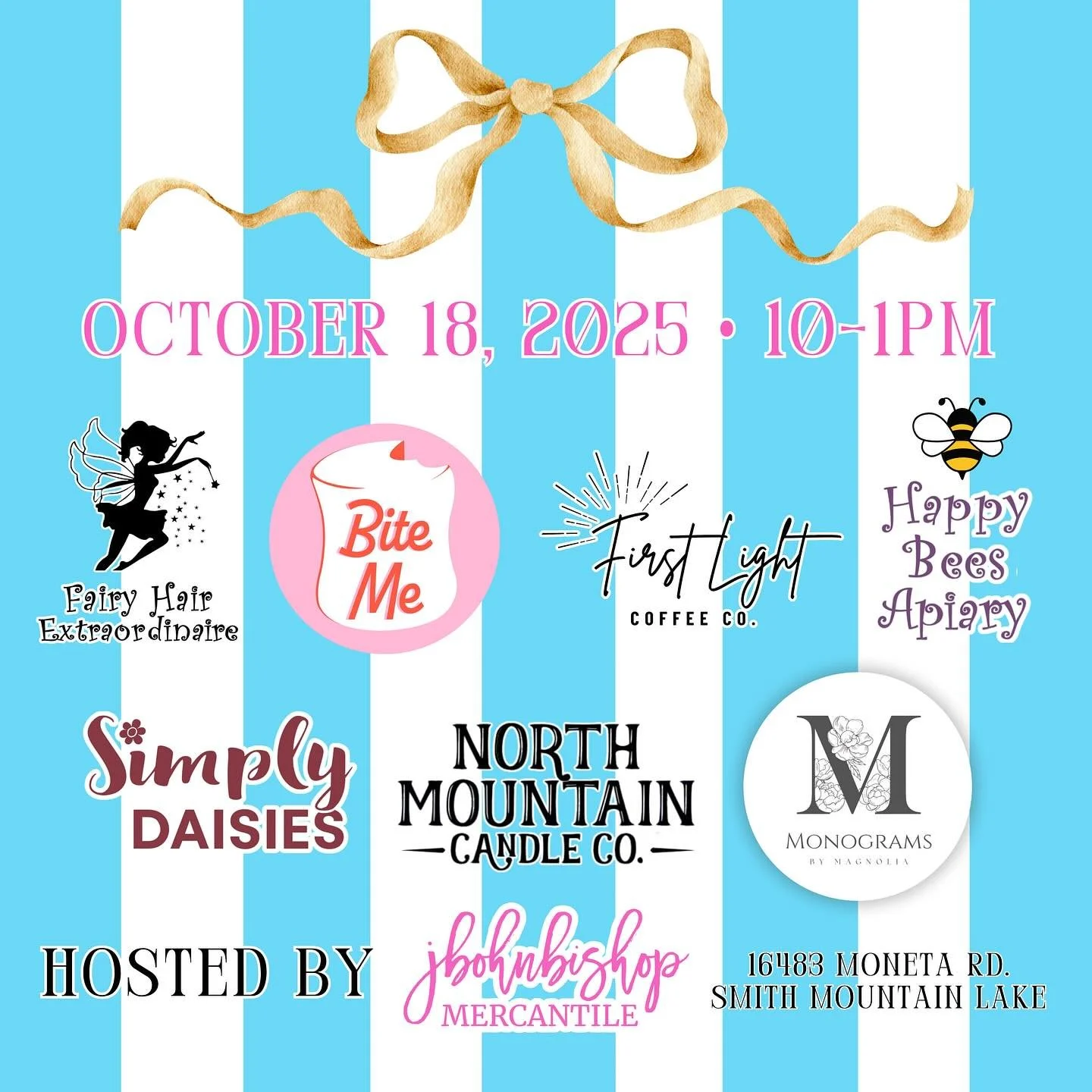 In addition to Mountain View Vintage Market and sponsoring 6 models for the SML Cancer Support Foundation luncheon &amp; fashion show this weekend, we&rsquo;re also hosting Lakeside Local which has been extended through December! 😍

There will be 17