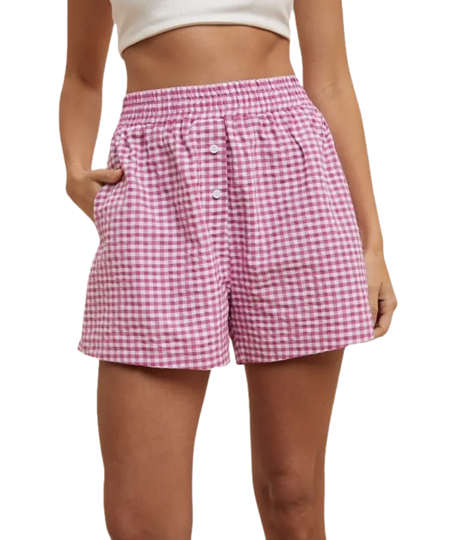 Belly's Boxer Bottoms in Pink