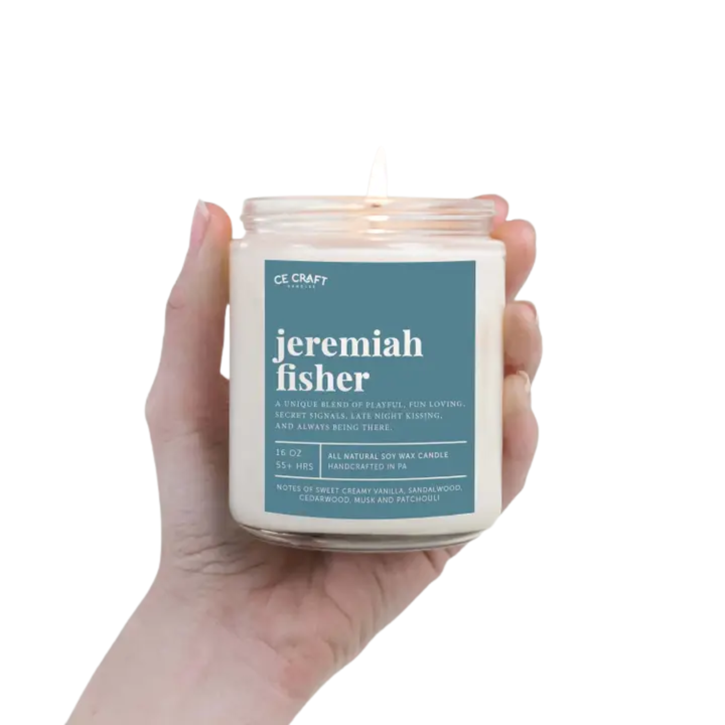 Smells Like Jeremiah Fisher 16oz Candle