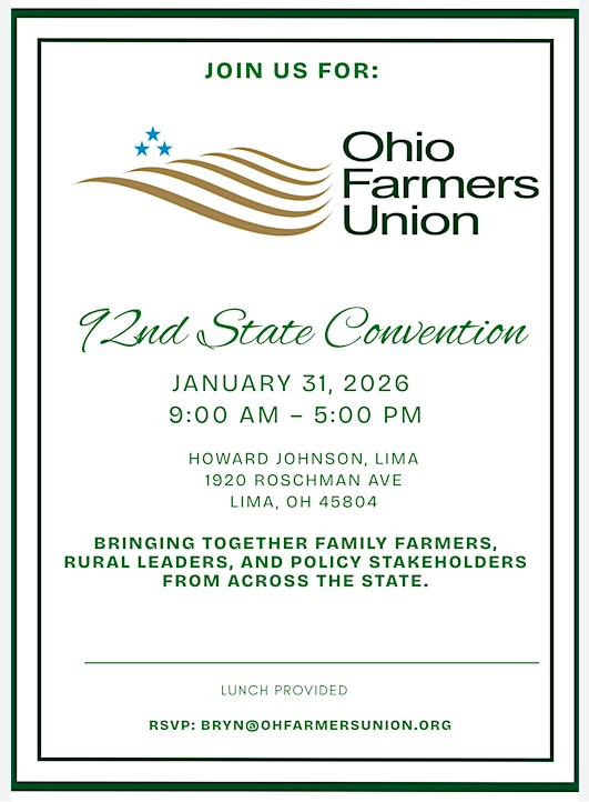 Ohio Farmers Union 92nd State Convention