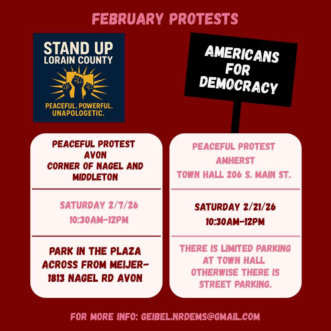 Stand Up Lorain County Protest