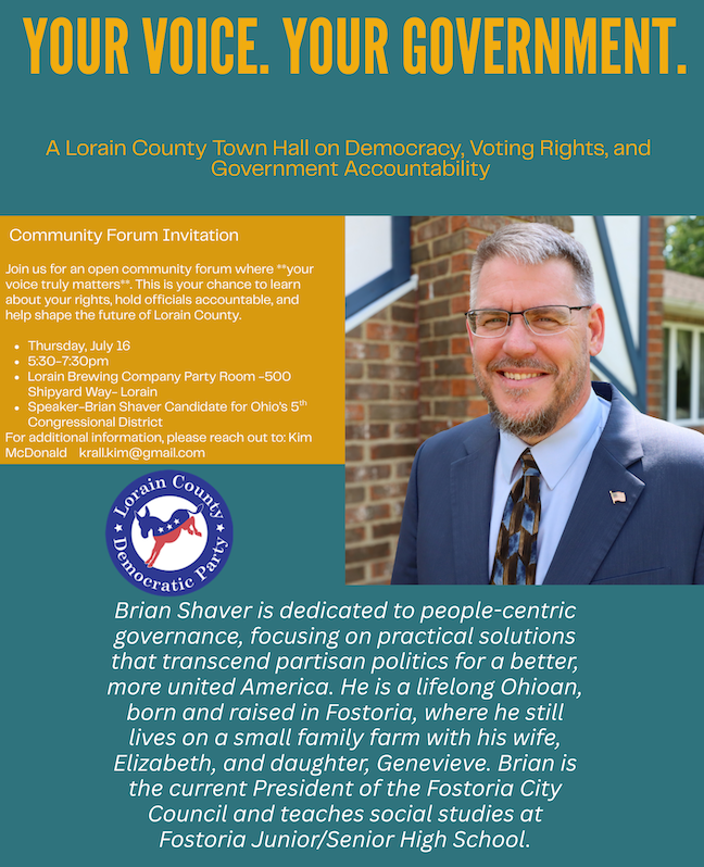 Community Forum with Brian Shaver