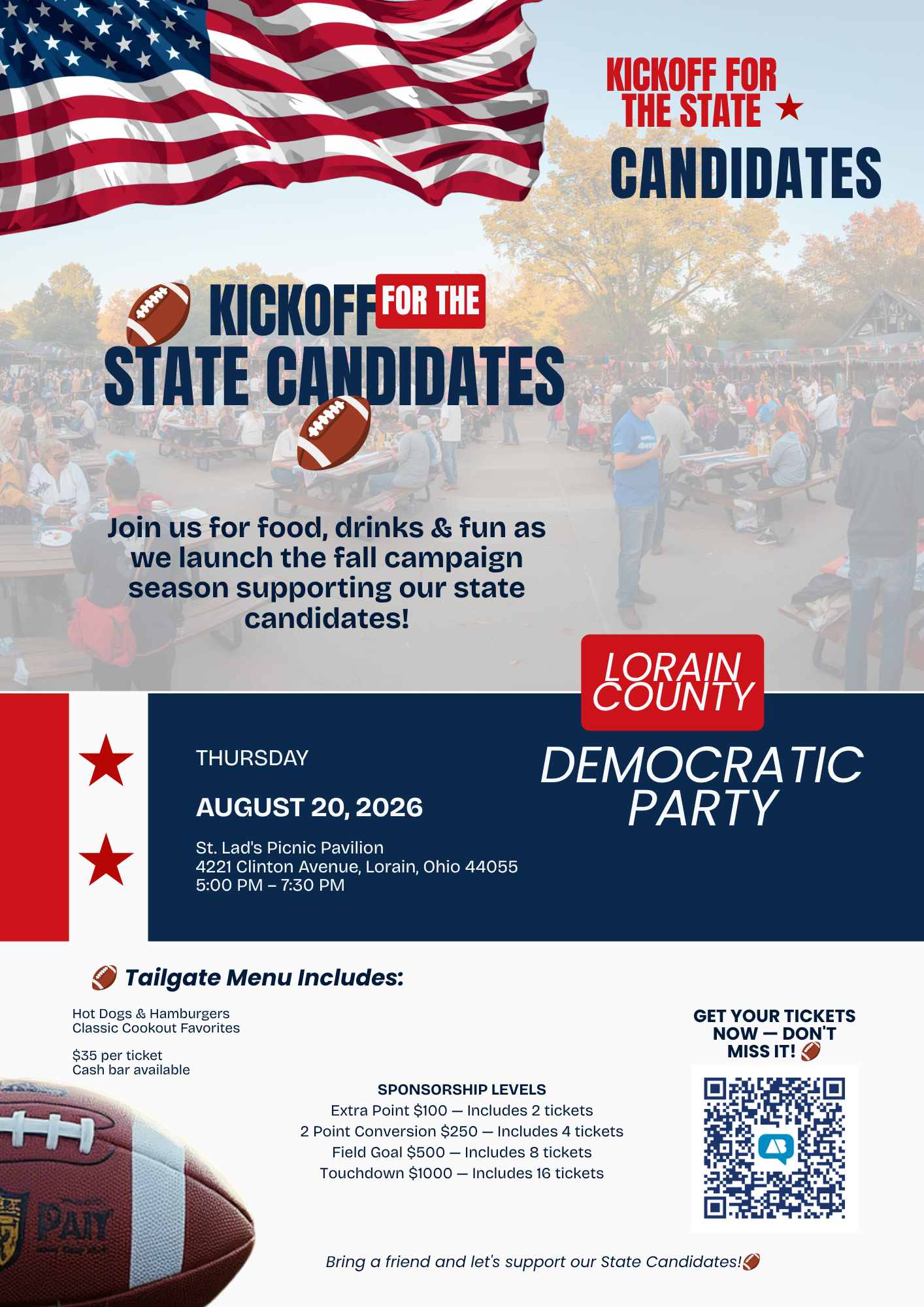 Lorain County Democratic Party Kick Off for State Candidates